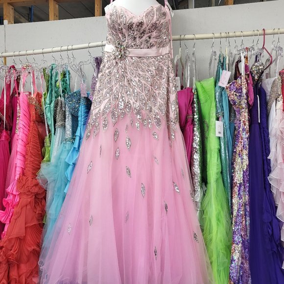 Pink Prom Dress By Alexia Designs - Picture 1 of 3